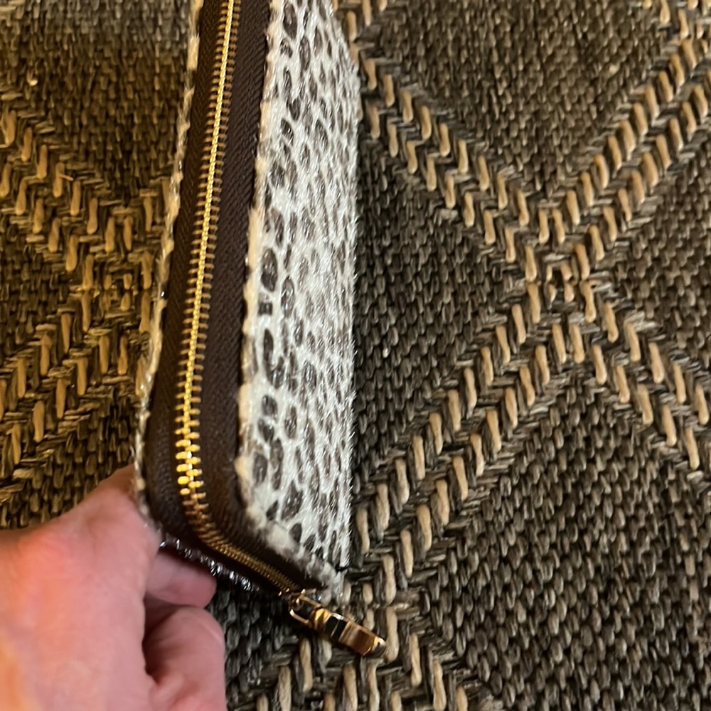 Leopard Print Wallet With Card Slots And Coin Pou… - image 3